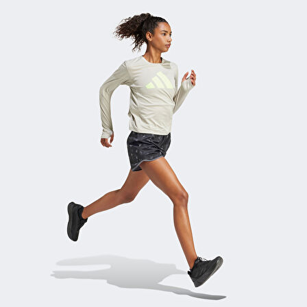 adidas Run It Bl Short Kadın Siyah Koşu Şortu