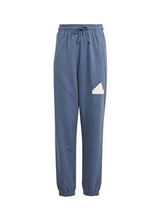 adidas Dar Paça Mavi Erkek Çocuk Eşofman Altı IS4395-U FI LOGO PT