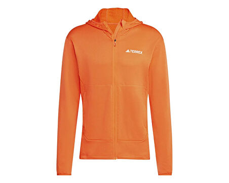 adidas Xpr Lt Fl H J Erkek Outdoor Ceketi IQ3720 Turuncu