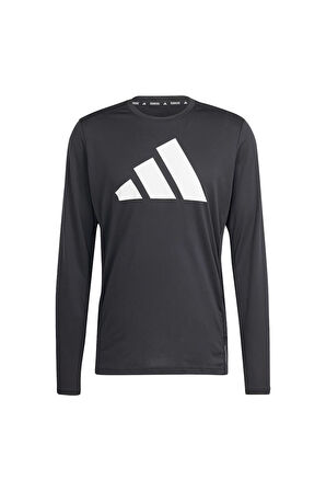 adidas Erkek  Siyah  Sweatshirt RUN IT LS IL7231
