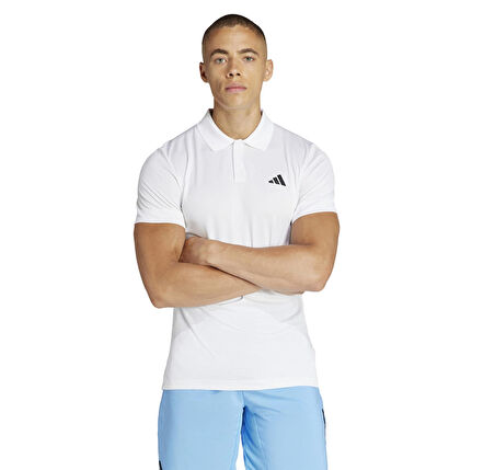 IQ4741-E adidas T Freelıft Polo Erkek T-Shirt Beyaz