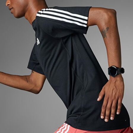 Adidas Erkek Tişört Own The Run 3 Stripes