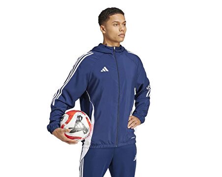 adidas Tiro24 Wb Erkek Futbol Rüzgarlık IM8812 Mavi