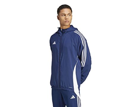 adidas Tiro24 Wb Erkek Futbol Rüzgarlık IM8812 Mavi