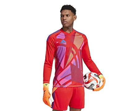 adidas T24 C Gk Jsy L Erkek Futbol Kaleci Forması IN0407 Kırmızı