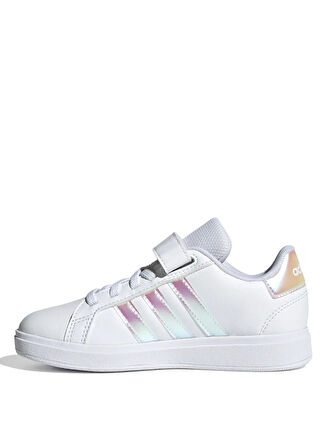 adidas Beyaz - Pembe Kız Çocuk Yürüyüş Ayakkabısı IE3851-GRAND COURT 2.0 EL C