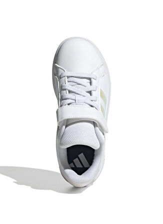 adidas Beyaz - Pembe Kız Çocuk Yürüyüş Ayakkabısı IE3851-GRAND COURT 2.0 EL C