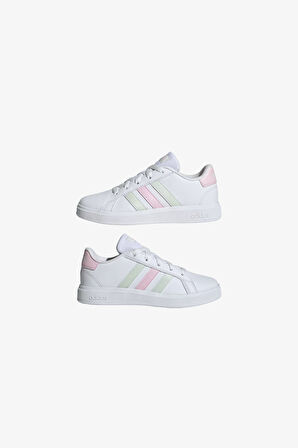 Adidas Grand Court 2.0 K Çocuk Beyaz Sneaker IH4886