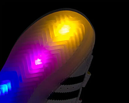 adidas Superstar Led Lights Cf I Bebek Günlük Ayakkabı JI0508 Beyaz