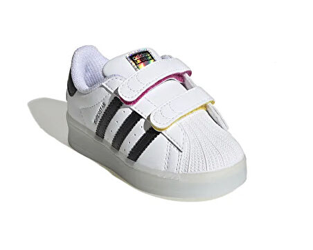 adidas Superstar Led Lights Cf I Bebek Günlük Ayakkabı JI0508 Beyaz