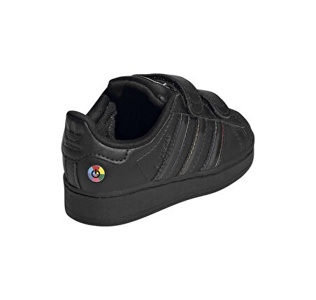 JI0512-B adidas Superstar Led Lıghts Cf I Bebek Spor Ayakkabı Siyah