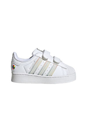 adidas Beyaz Bebek   Sneaker SUPERSTAR LED LIGHTS CF I JI0511