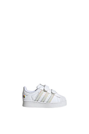 adidas Beyaz Bebek   Sneaker SUPERSTAR LED LIGHTS CF I JI0511