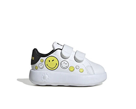 adidas Advantage Smiley Cf Bebek Günlük Ayakkabı IH6257 Beyaz