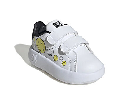 adidas Advantage Smiley Cf Bebek Günlük Ayakkabı IH6257 Beyaz