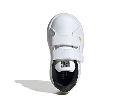 adidas Advantage Smiley Cf Bebek Günlük Ayakkabı IH6257 Beyaz