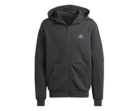 adidas D4T Full-Zip Ho Erkek Antrenman Ceketi IY1131 Siyah