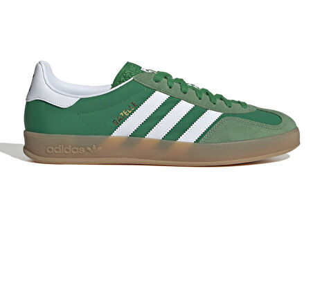 IE6605-E adidas Gazelle Indoor Erkek Spor Ayakkabı Yeşil