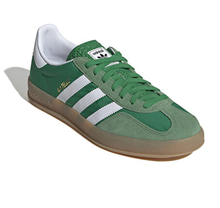 IE6605-E adidas Gazelle Indoor Erkek Spor Ayakkabı Yeşil