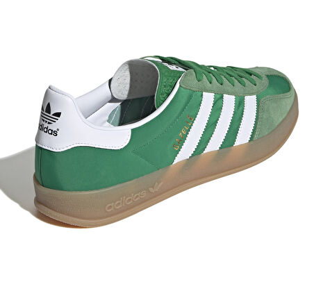 IE6605-E adidas Gazelle Indoor Erkek Spor Ayakkabı Yeşil