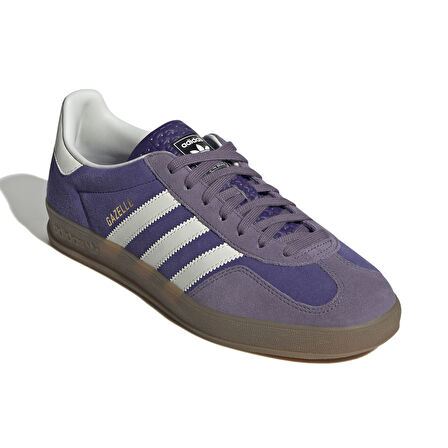 adidas GAZELLE INDOOR Erkek Mor Spor Ayakkabı IF9645