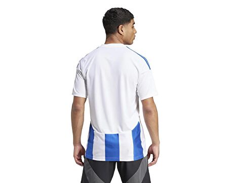 adidas Striped 24 Jsy Erkek Futbol Forması IW2144 Beyaz