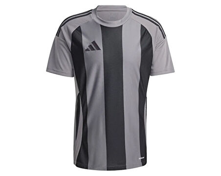 adidas Striped 24 Jsy Erkek Futbol Forması IW2145 Gri