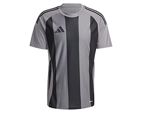 adidas Striped 24 Jsy Erkek Futbol Forması IW2145 Gri