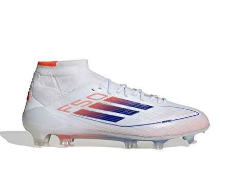adidas F50 Elite Mid Fg W Unisex Çim Zemin Kramponu ID9203 Beyaz
