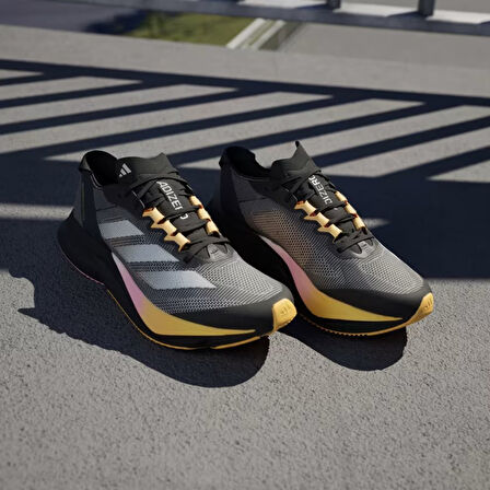 Adizero Boston 12 W Kadın Siyah Koşu Ayakkabısı IF9221