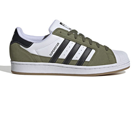 ID1378-E adidas Superstar Erkek Spor Ayakkabı Yeşil
