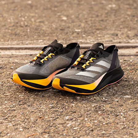 Adizero Boston 12 M Erkek Siyah Koşu Ayakkabısı IF9212