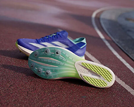 adidas Adizero Avanti Unisex Çivili Atletizm Koşu Ayakkabısı IF1189 Mavi