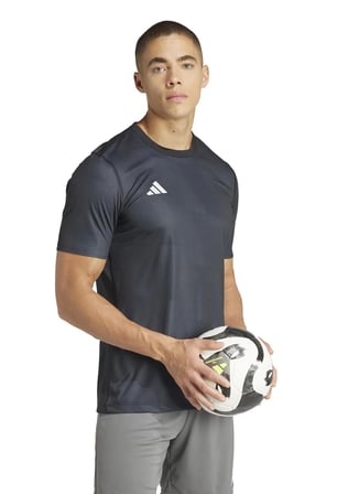 adidas Siyah Erkek Yuvarlak Yaka Forma IN4314 REV