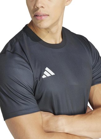 adidas Siyah Erkek Yuvarlak Yaka Forma IN4314 REV