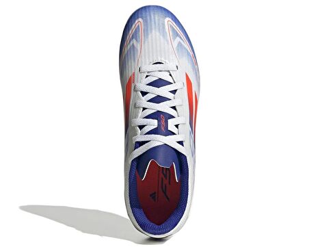 adidas F50 League Fg/Mg J Genç Çim Zemin Kramponu IF1367 Beyaz