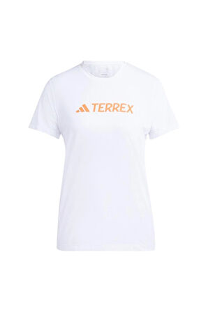 adidas W MT LOG TECH T Kadın   T-shirt IY9421