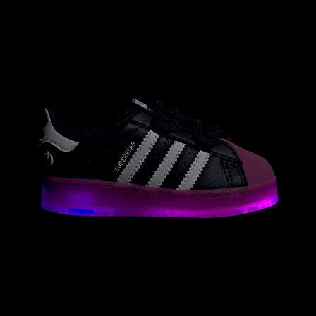 Adidas Bebek Günlük Spor Ayakkabı Superstar Led Light Ig7003