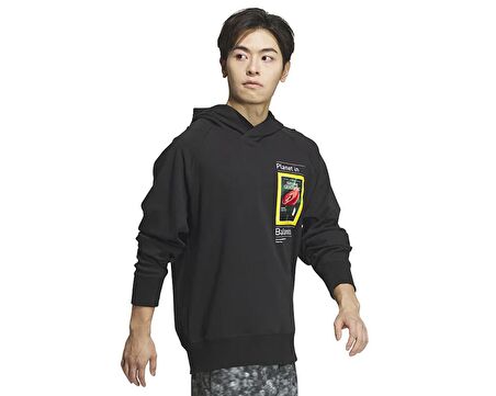 adidas Natgeo Gfx Hdy Erkek Günlük Sweatshirts IS9524 Siyah