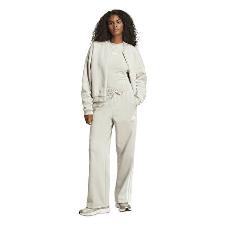 Adidas Kadın Eşofman Altı Essentials 3-Stripes Open-Hem Flee