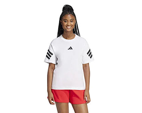 Adidas W Fı 3S Tee Kadın Günlük Tişört JE0238 Renkli
