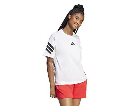 Adidas W Fı 3S Tee Kadın Günlük Tişört JE0238 Renkli