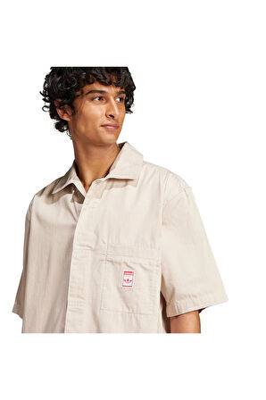 adidas Erkek  Bej  T-shirt WAB  SHIRT JD0669