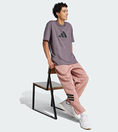 Adidas M FI 3Bar Tee 3 Çizgili Logo Tişört Erkek T-Shirt