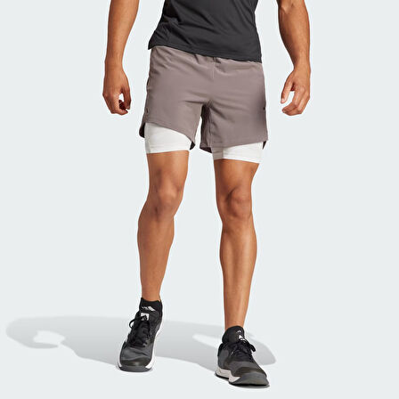Adidas Erkek Günlük Şort Wo Pow 2In1 Sho Is3842