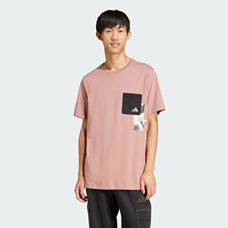 adidas JJ3927 M T LENS PKT T Erkek T-Shirt