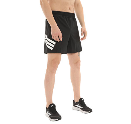 JE5673-E adidas Gym+ 3S Short Erkek Şort Ve Kapri Siyah