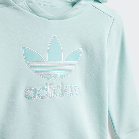 adidas JC6590 HOODIE SET BL Çocuk Eşofman Takımı