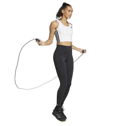 JF8916-K adidas We 3S Crop Tank Kadın T-Shirt Beyaz