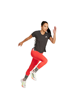 adidas Kadın Kırmızı  Tayt Adizero 1/1 L W JH3618